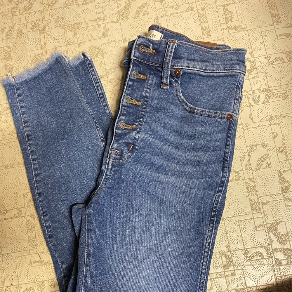 Madewell skinny jeans